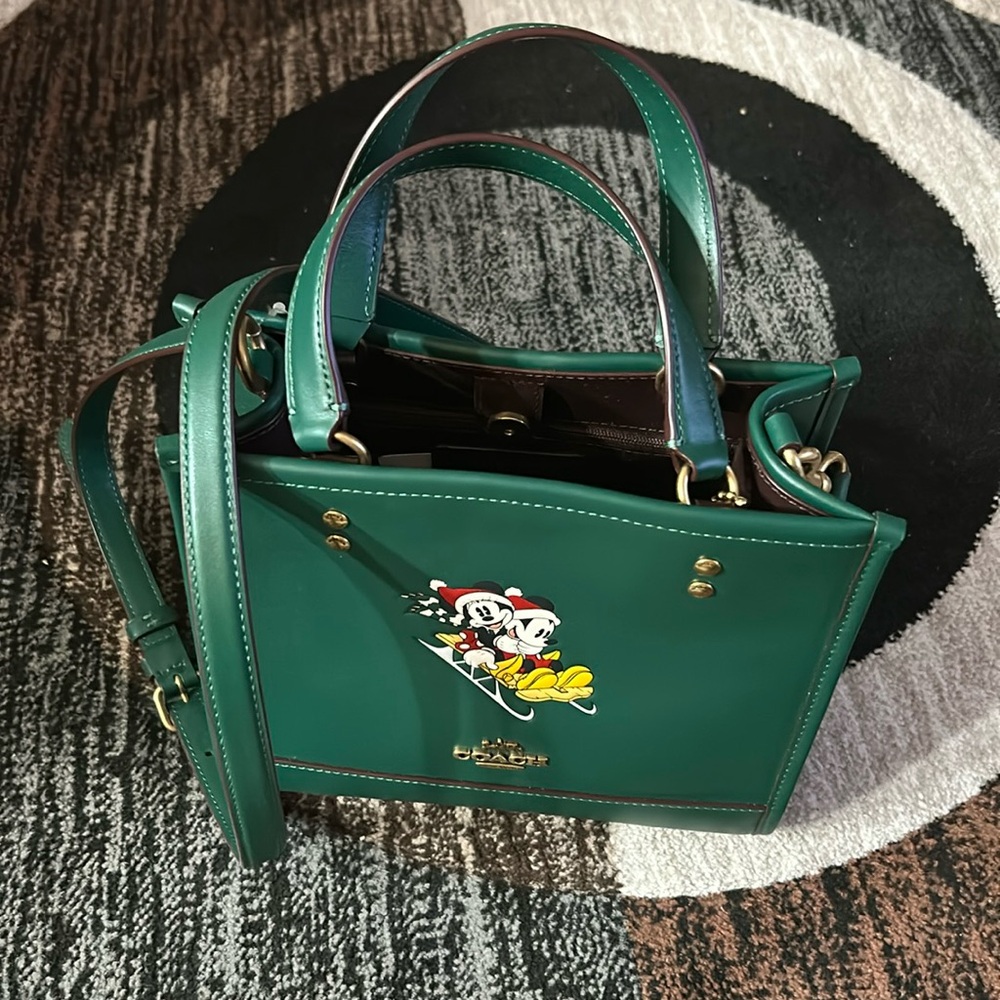 Coach X Disney - Mickey & Minnie Small Dempsey 22 Tote Bag